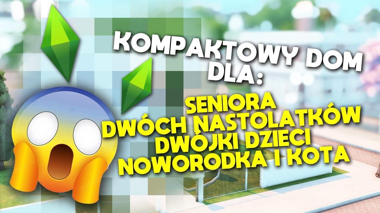 NAJWIĘKSZE WYZWANIE JAKIE MIAŁAM! |  CHALLENGE - THE SIMS 4 BUDOWA KOMPAKTOWYCH DOMÓW |