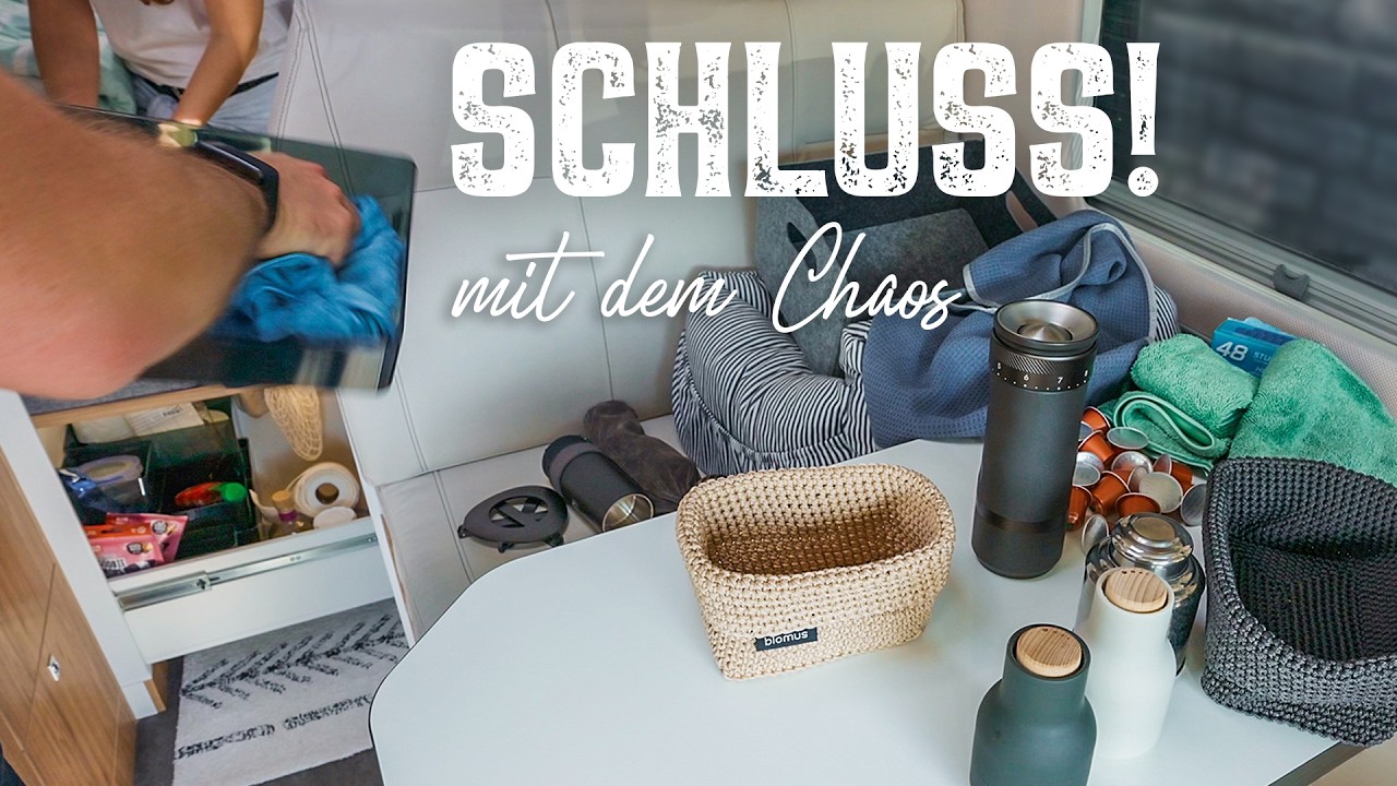 Camper Van Organisation - G&uuml;nstige IKEA Hacks vor der gro&szlig;en Tour