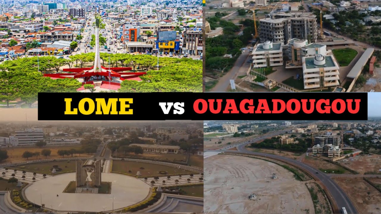 LOME TOGO VS OUAGADOUGOU BURKINA FASO; WHICH CITY IS MORE BEAUTIFUL? QUEL VIL EST LA PLUS BEL