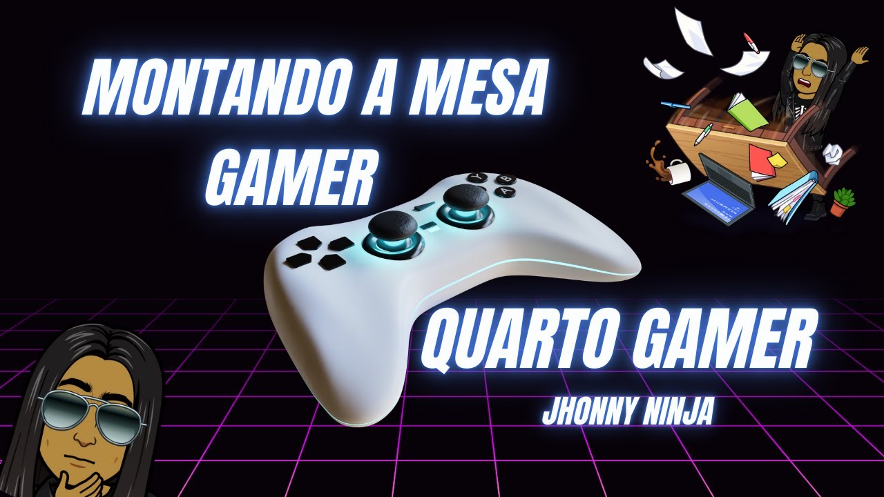 Montando quarto Gamer / Mesa Gamer
