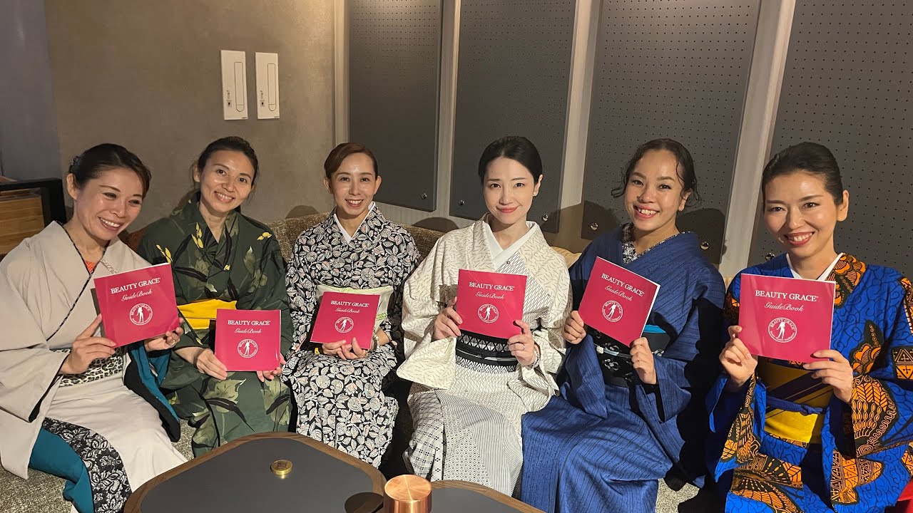 【一般モデル部門】着物ランウェイコレクション　ウォーキング・ポージング基礎レッスン