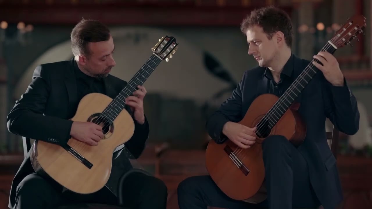 J.S. Bach: English Suite No. 6, BWV 811 – Montenegrin Guitar Duo (music video)
