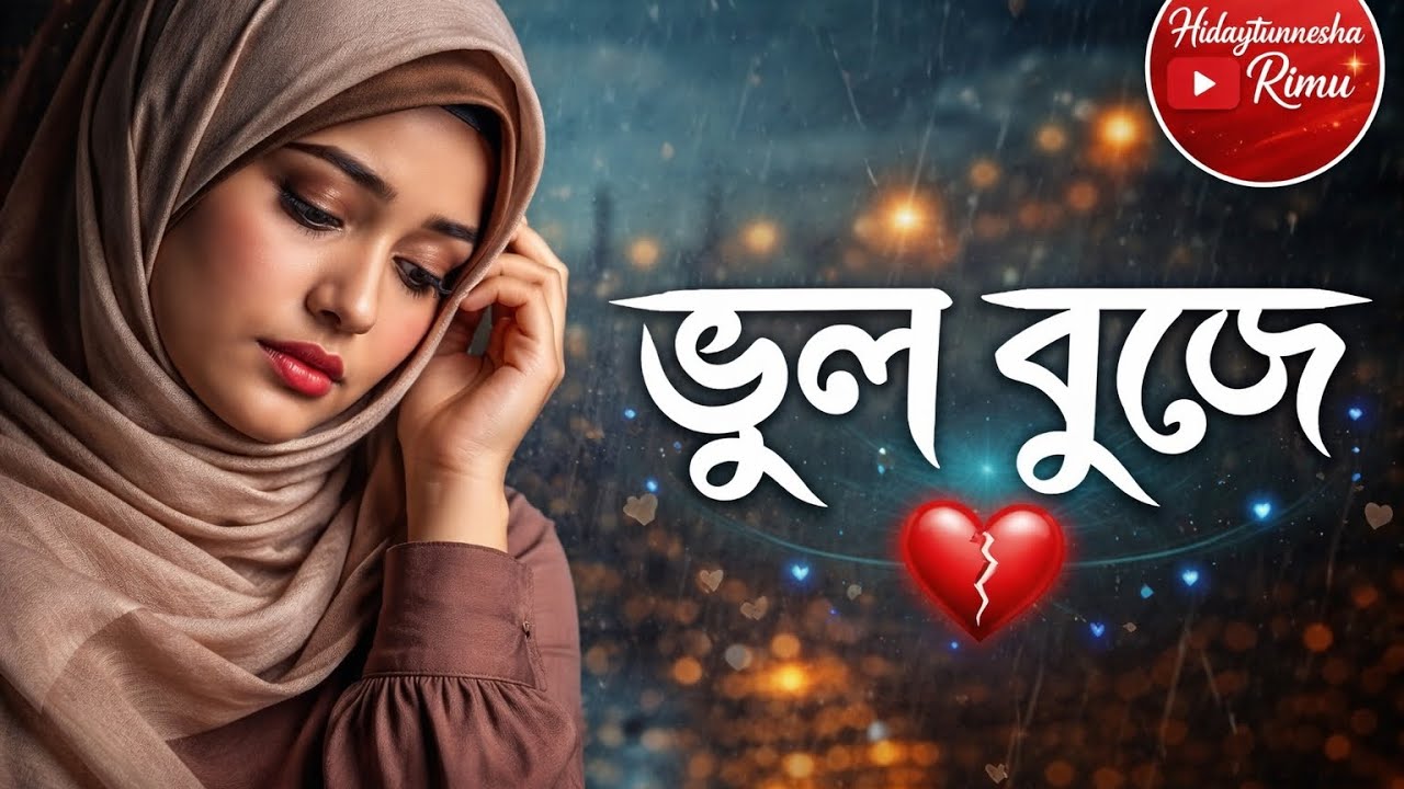 ভুল বুঝে | Bhul Bujhe | New Bengla Emotional Sad Song | Hidaytunnesha Rimu |