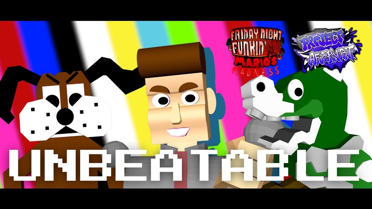 Roblox | Project Afternight | FNF Mario's Madness - UNBEATABLE