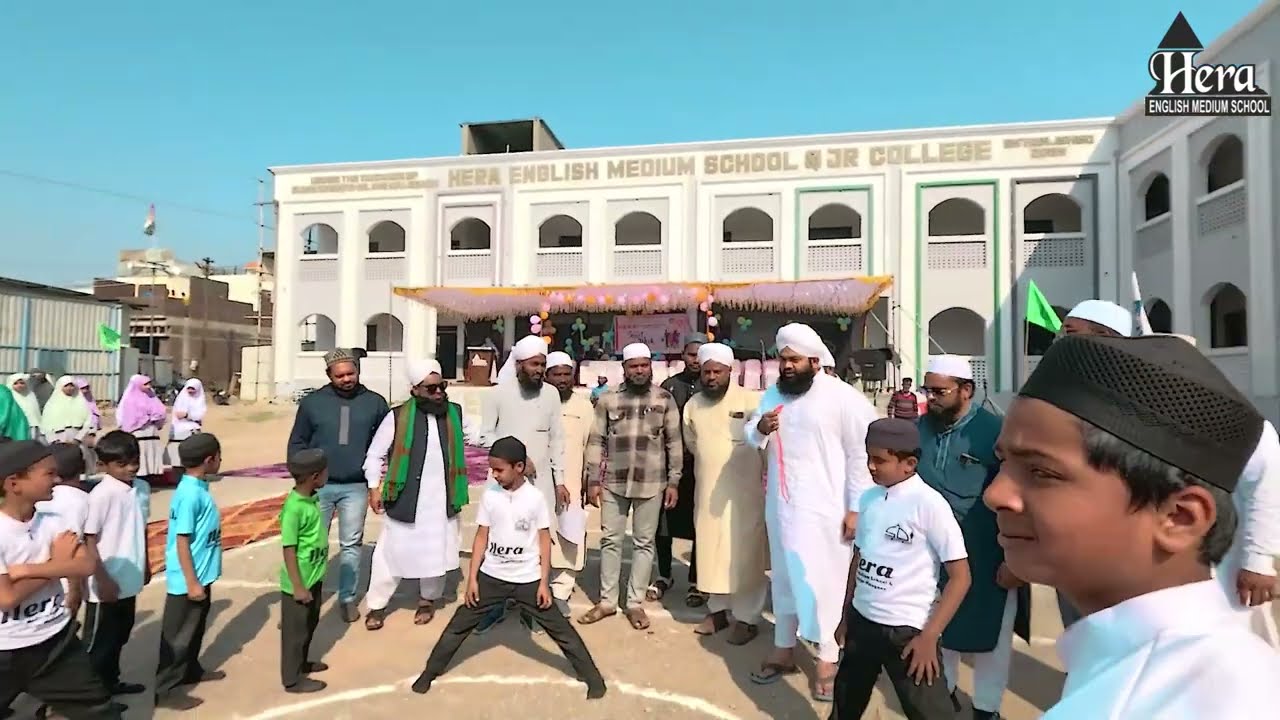 Annual Sports Week 2024||Demo of the games by the students ||Hera English Medium School & Jr College