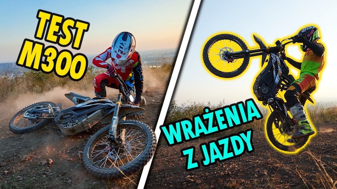 Prezentacja Crossa M300 | LEPSZY i TAŃSZY OD SURRONA LIGHT BEE | Potężna moc z homologacją drogową!