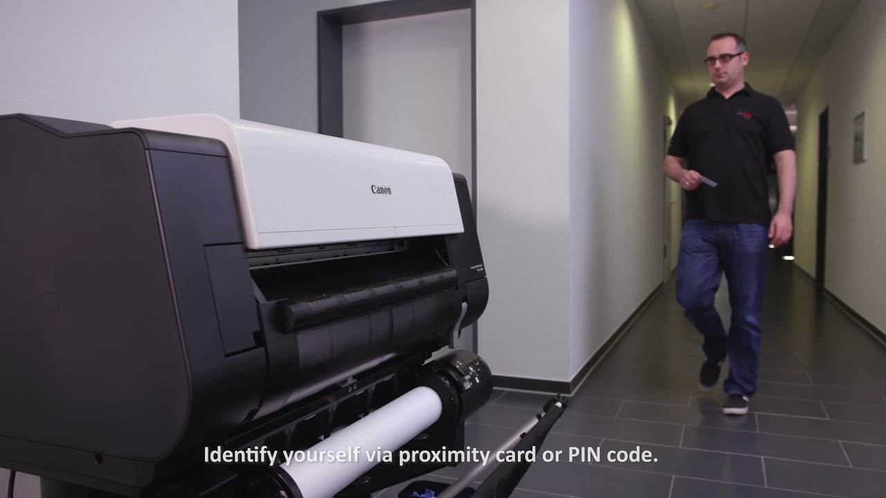 uniFLOW embedded applet for Canon imagePROGRAF TX/TZ devices