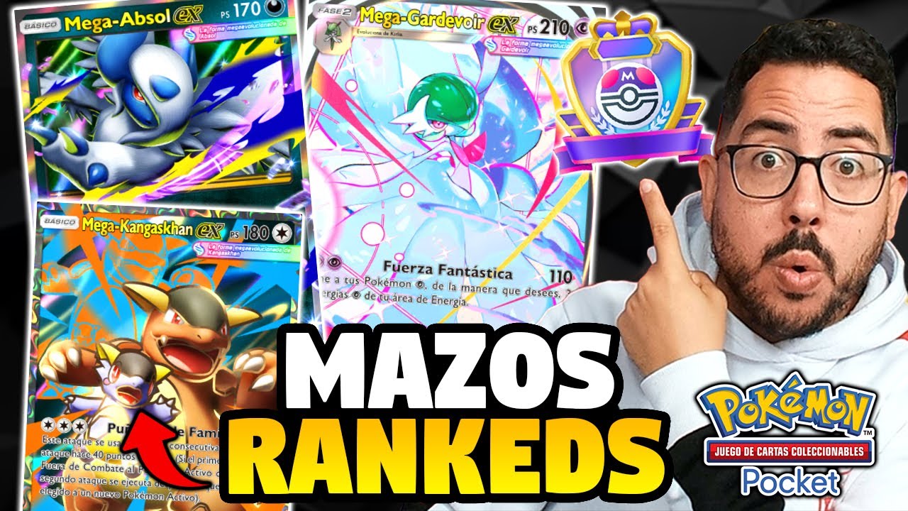 ¡Los MEJORES MAZOS ACTUALIZADOS para RANKEDS en Pokémon TCG Pocket!