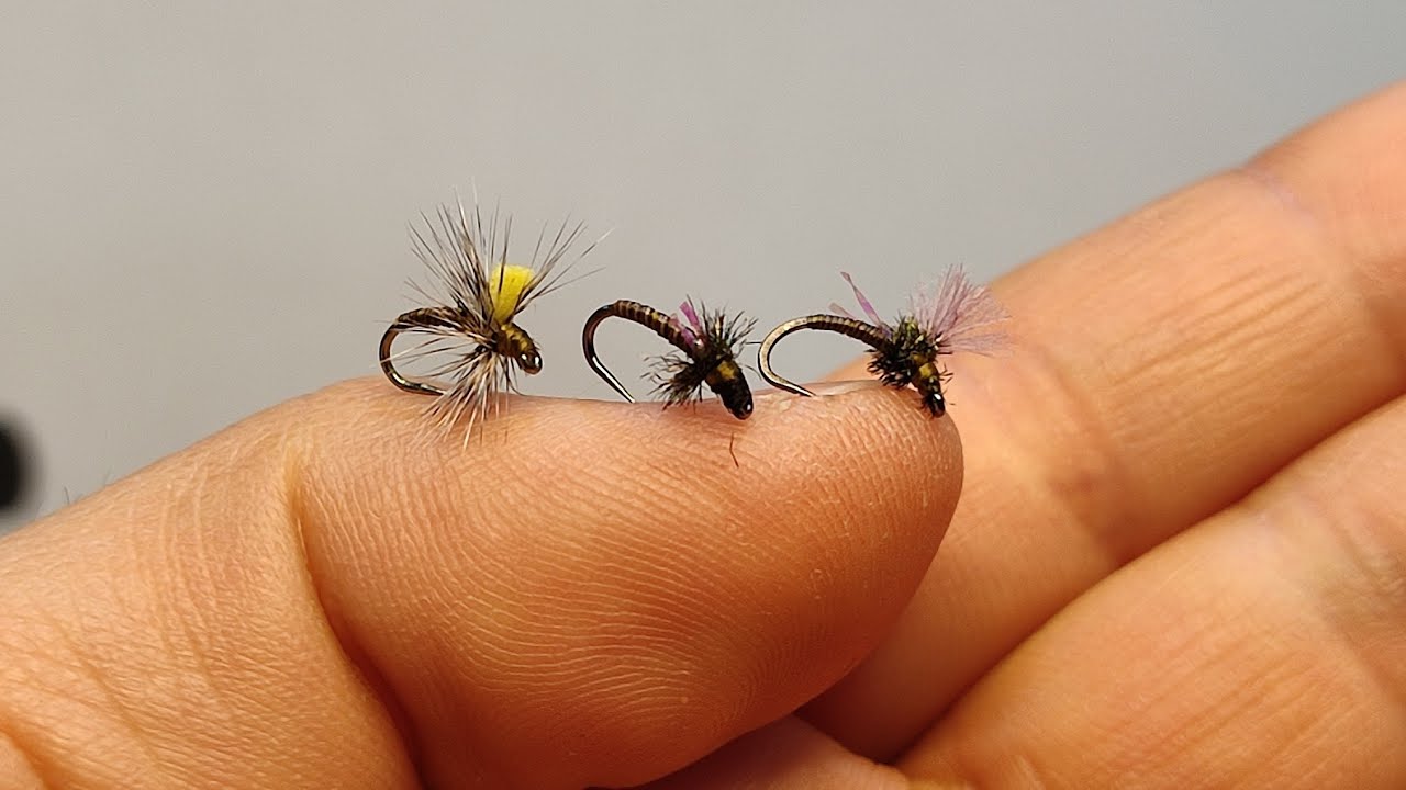 Winter Pattern Fly Tying - Midge Emerger Patterns / Stripping Peacock Quills Using a Eraser