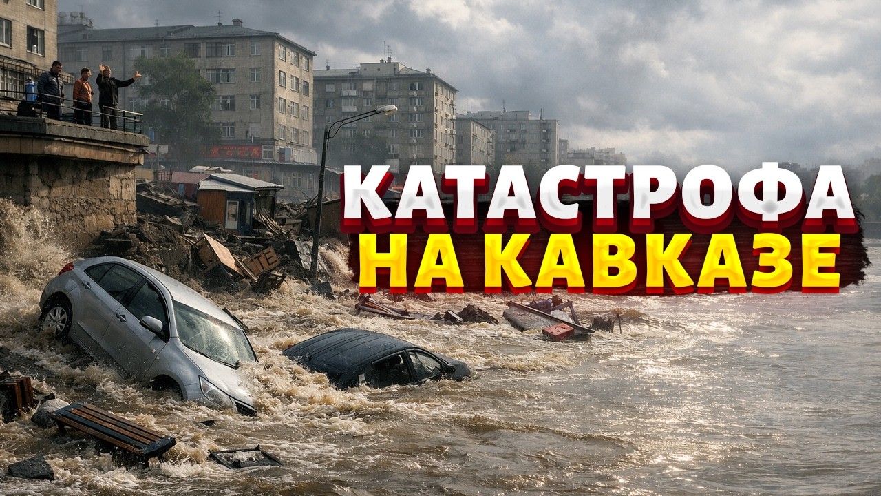 Дагестан ушел под воду: жуткий ПОТОП в Махачкале! Властям плевать: катаклизм гробит все / В ПРИЦЕЛЕ