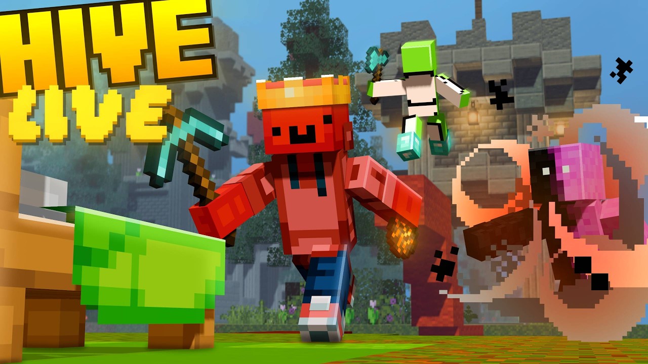 🔴HIVE LIVE! | Playing Bed Wars and Other Fun Games??? Playing With Viewers/CS🔴 Live On a Monday!!!