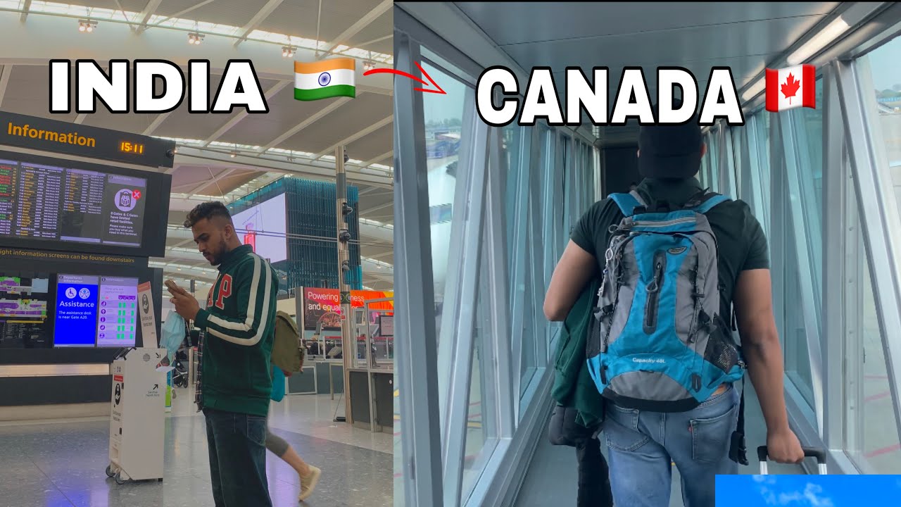 INDIA 🇮🇳 TO CANADA 🇨🇦 VLOG | MY JOURNEY FROM INDIA TO CANADA | MY IMMIGRATION QUESTIONS  🇲🇻