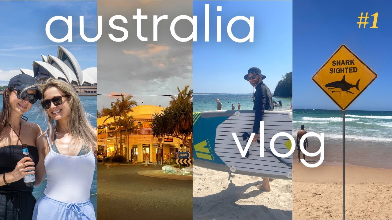 AUSTRALIA VLOG #1!!! Sydney | Byron Bay | Jervis Bay | Hunter Valley | Manly Beach | Must Do In Aus!