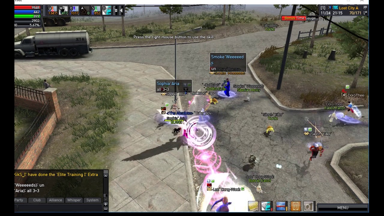 Ran gs brawler vs assassin ft `-Co0king-`3p vs Smoke`Weeeeeds havoc server