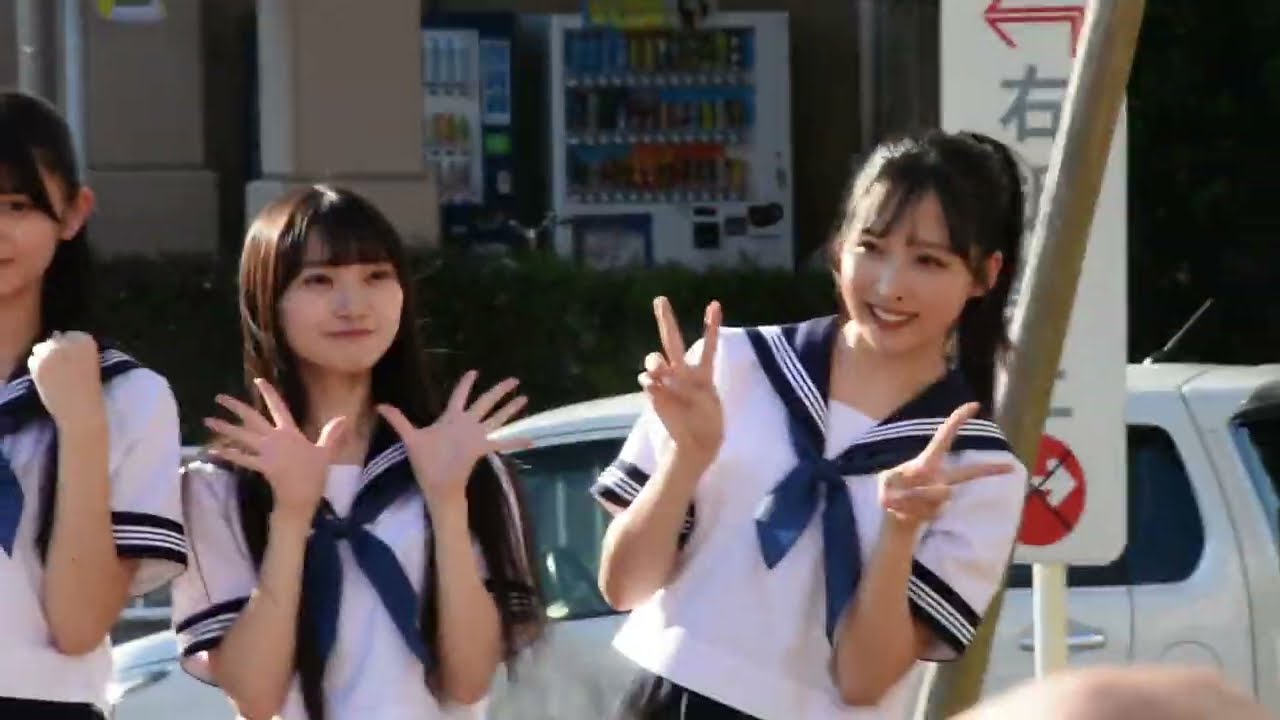 映画「ガールズドライブ」PRキックオフイベント　AKB48 小栗有以  山内瑞葵  倉野尾成美  山﨑空  久保姫菜乃 @静岡・サントムーン柿田川