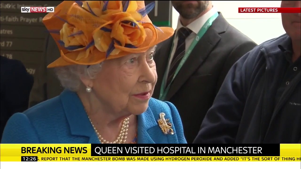 Manchester Attack: HM The Queen visits victims in hospital