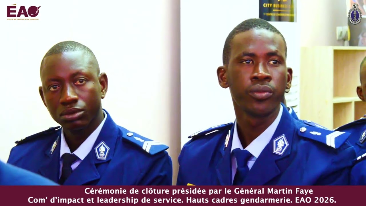 Clôture formation Prise de Parole Stratégique EAO - Gendarmerie Nationale