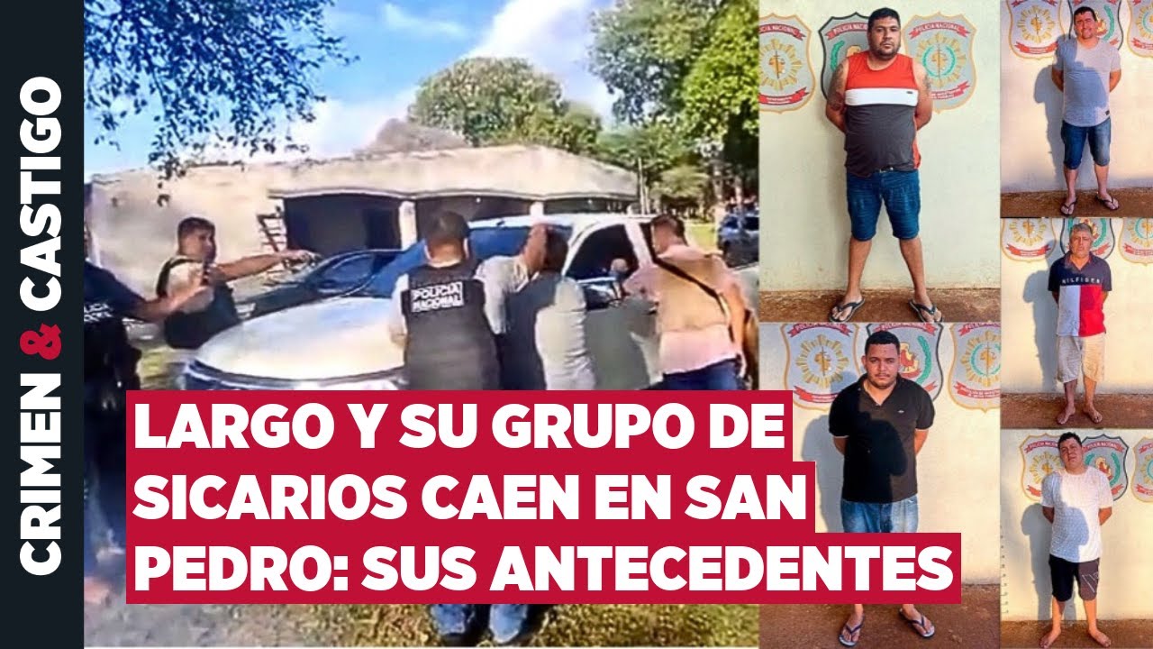 Caen “Largo”, su gavilla de sicarios y un policía en San Pedro: ¿cuáles son sus antecedentes?