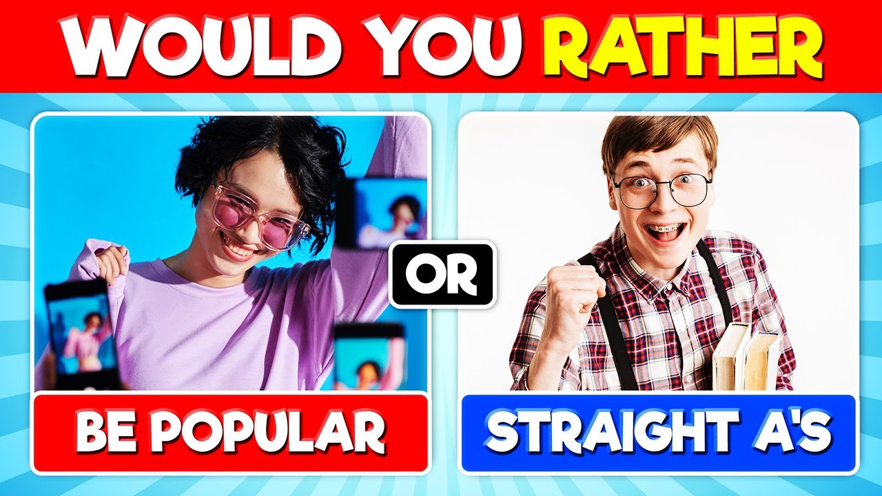 Would You Rather School Edition 📚 🏫 🎓