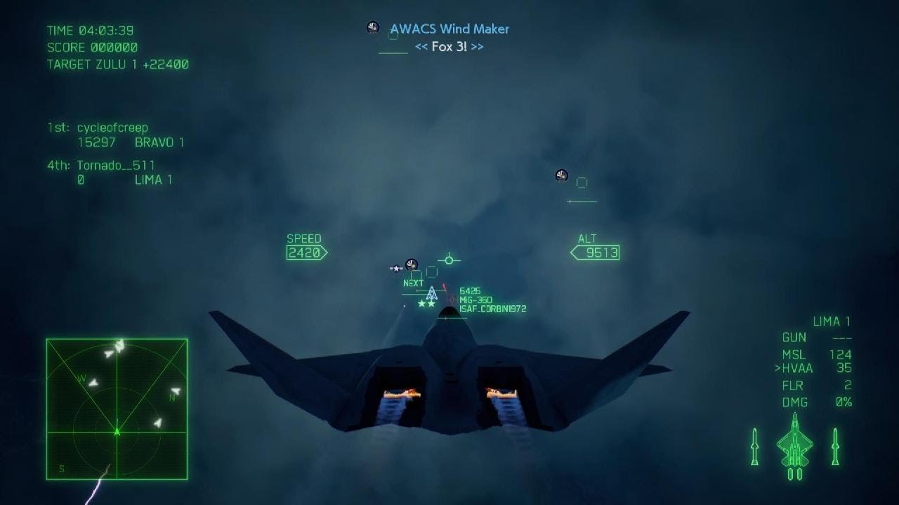 Ace Combat 7 Battle Royale 'YF-23