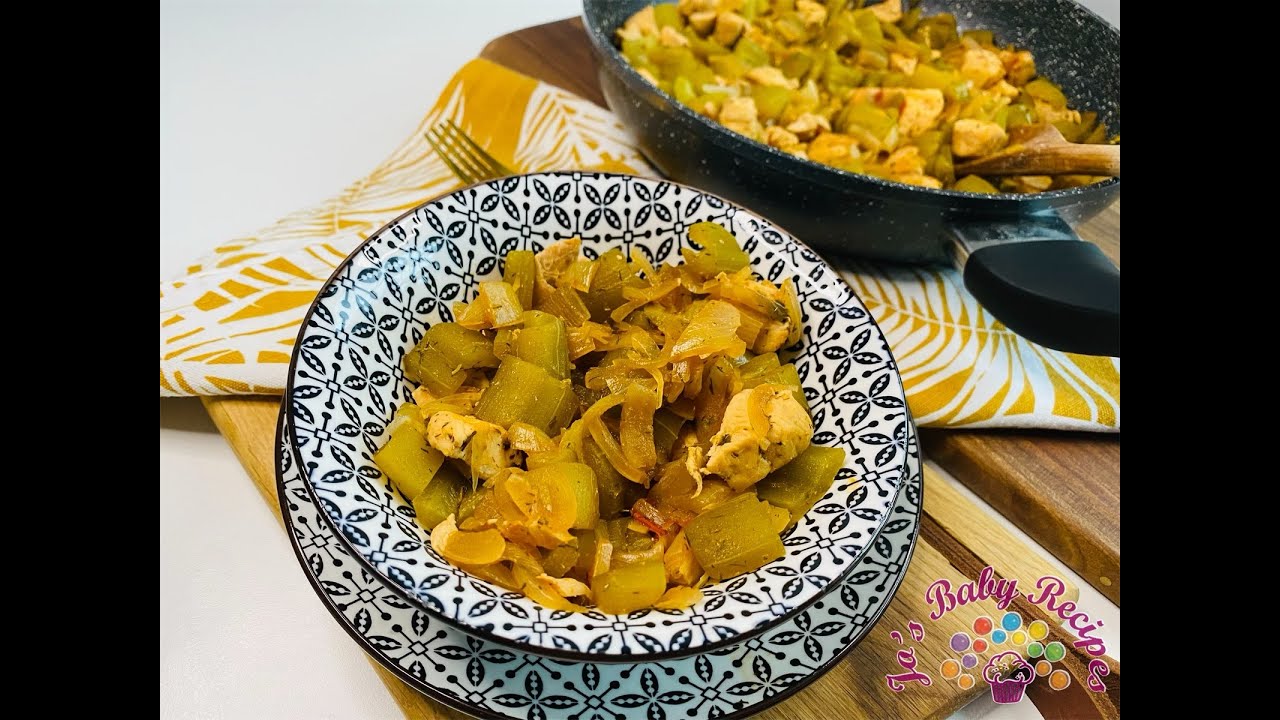 Mancare de castraveti murati cu pui | Jo's Baby Recipes