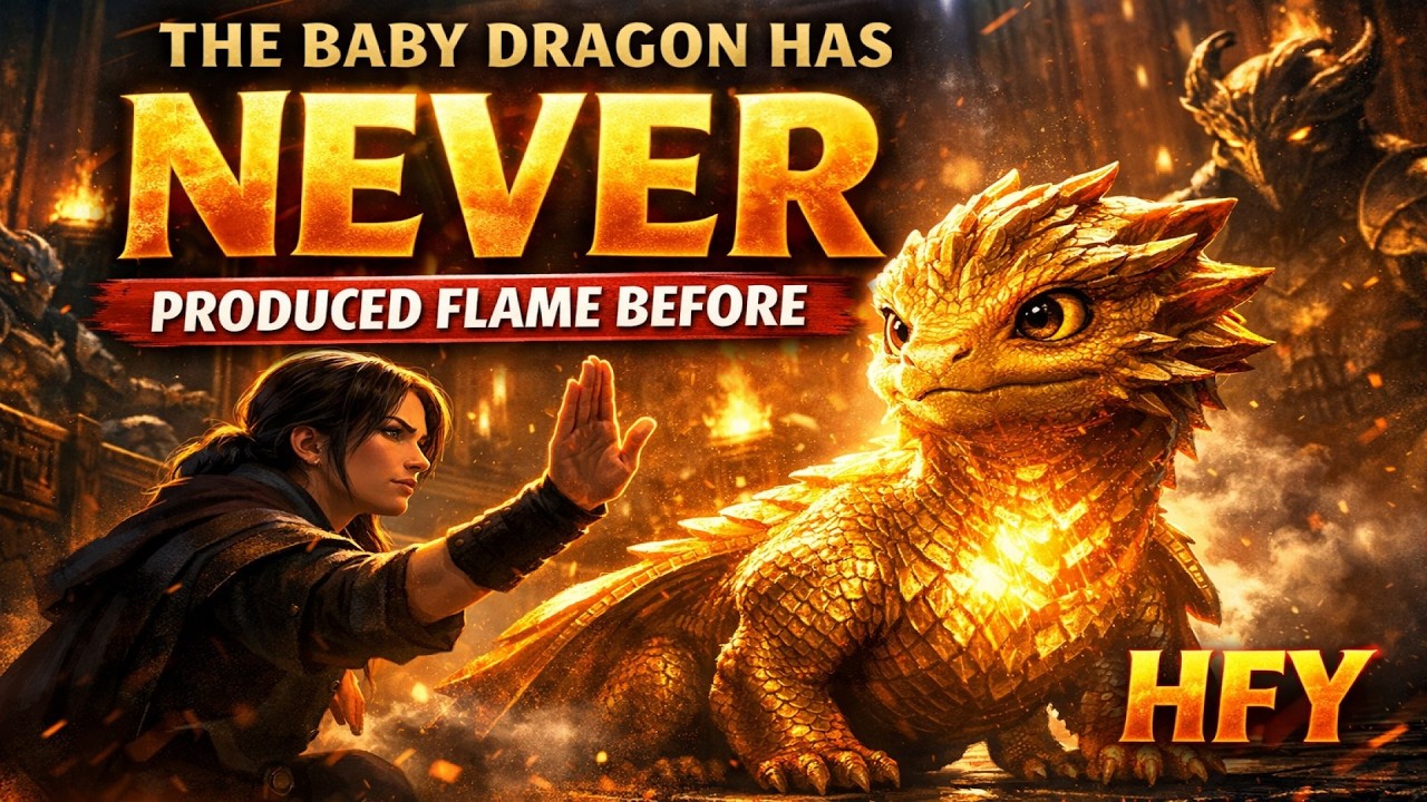 The baby dragon has never produced flame before. | HFY