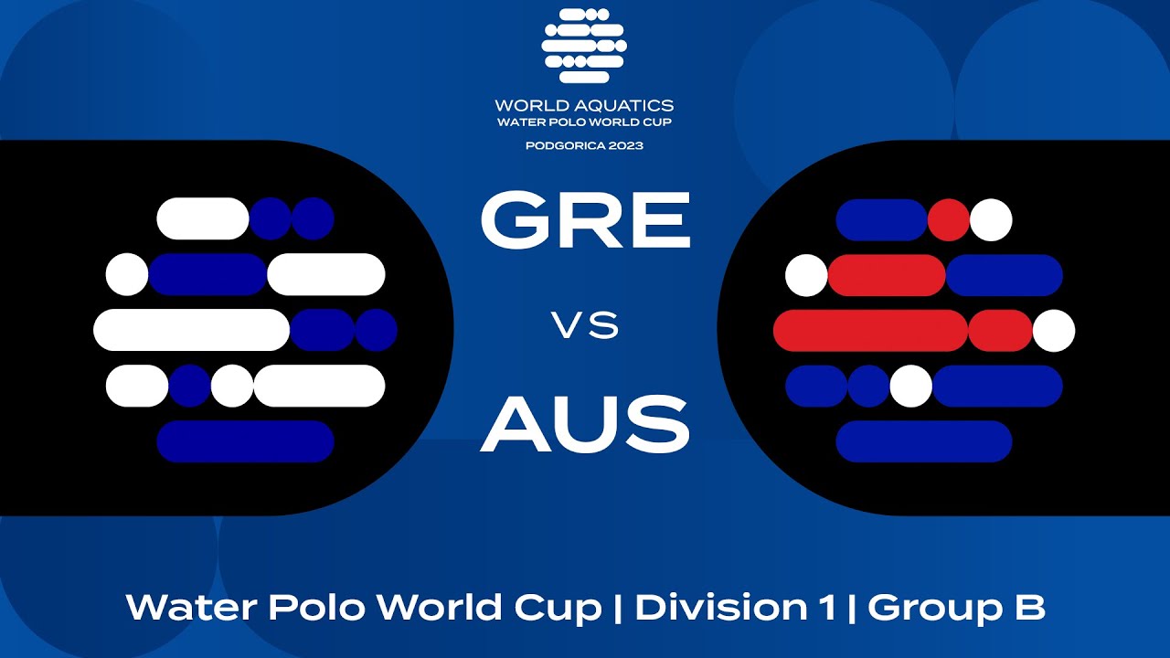 LIVE | Greece vs Australia | Water Polo World Cup 2023 | Group B