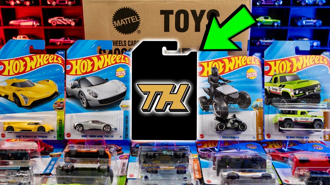 Unboxing 2025 Hot Wheels D Case | Super Treasure Hunt Find!