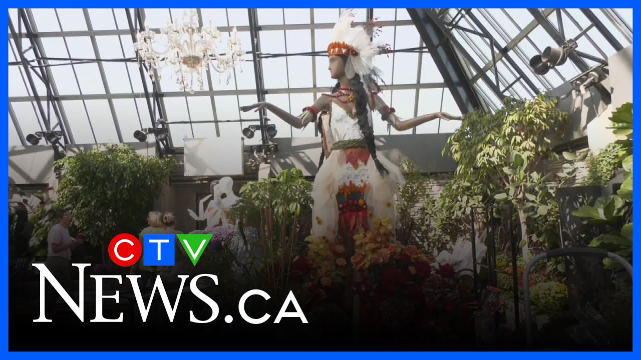 World-renowned floral exhibition returns to Edmonton's Muttart Conservatory