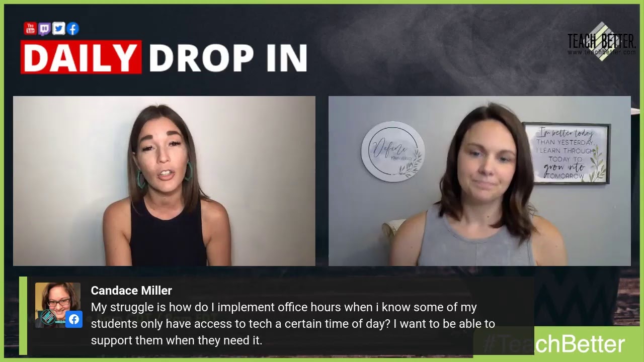 Daily Drop In with Rae Hughart & Lindsay Titus!
