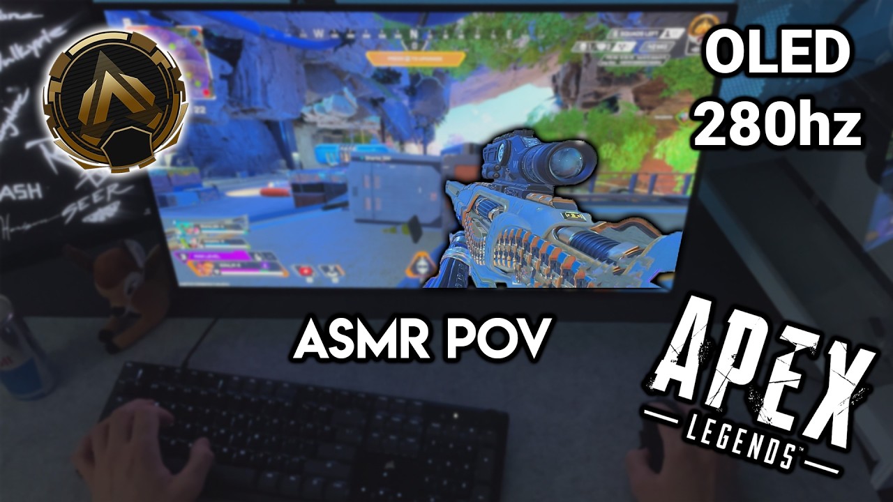 POV chasing platinum Apex Legends season 28 | 280hz OLED Gigabyte MO27Q28G | ASMR