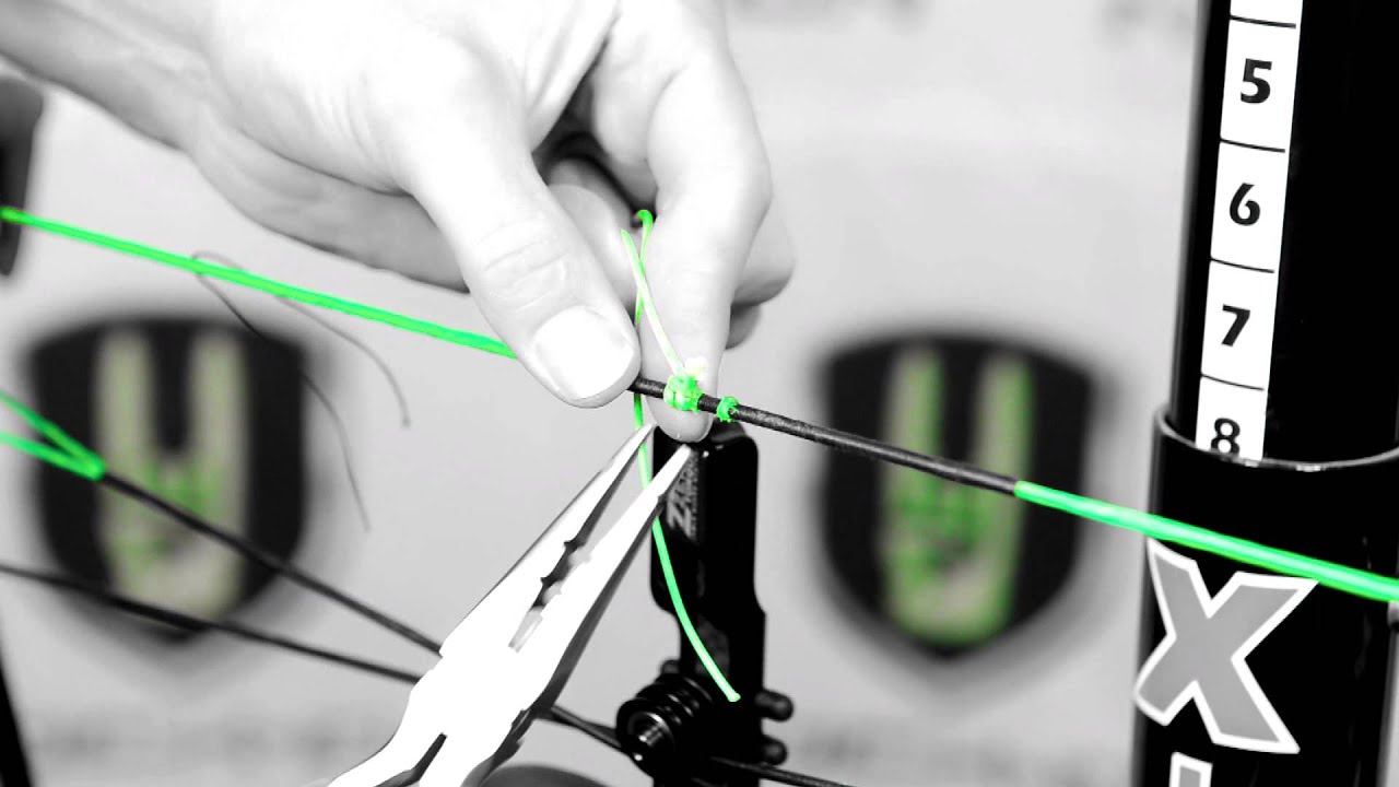 NOCKED AND READY TO ROCK 9 - how to tie a d-loop