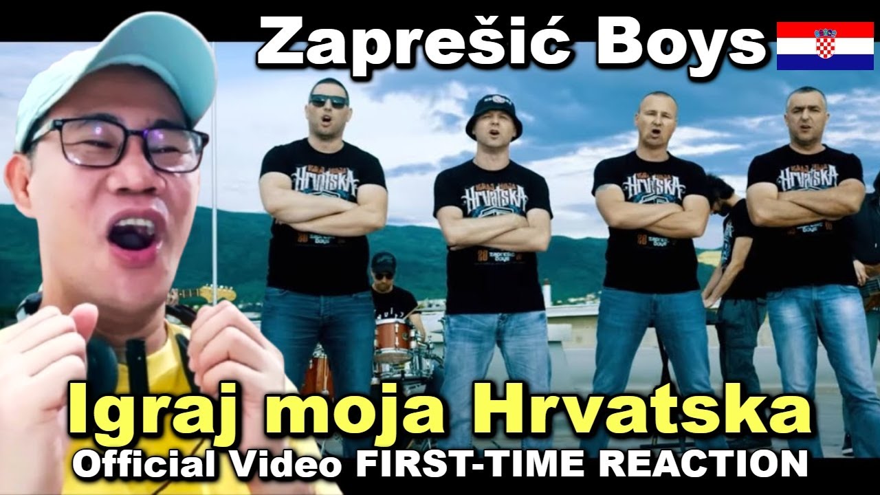 FIRST-TIME REACTION - Zaprešić Boys - Igraj moja Hrvatska [Official Video]
