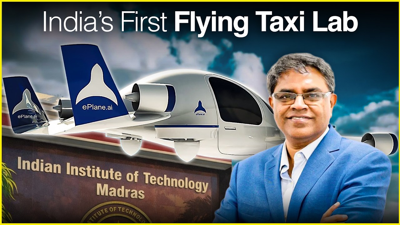India’s First Flying Taxi Lab at IIT Madras: ePlane’s e200x Air Taxi Takes Off