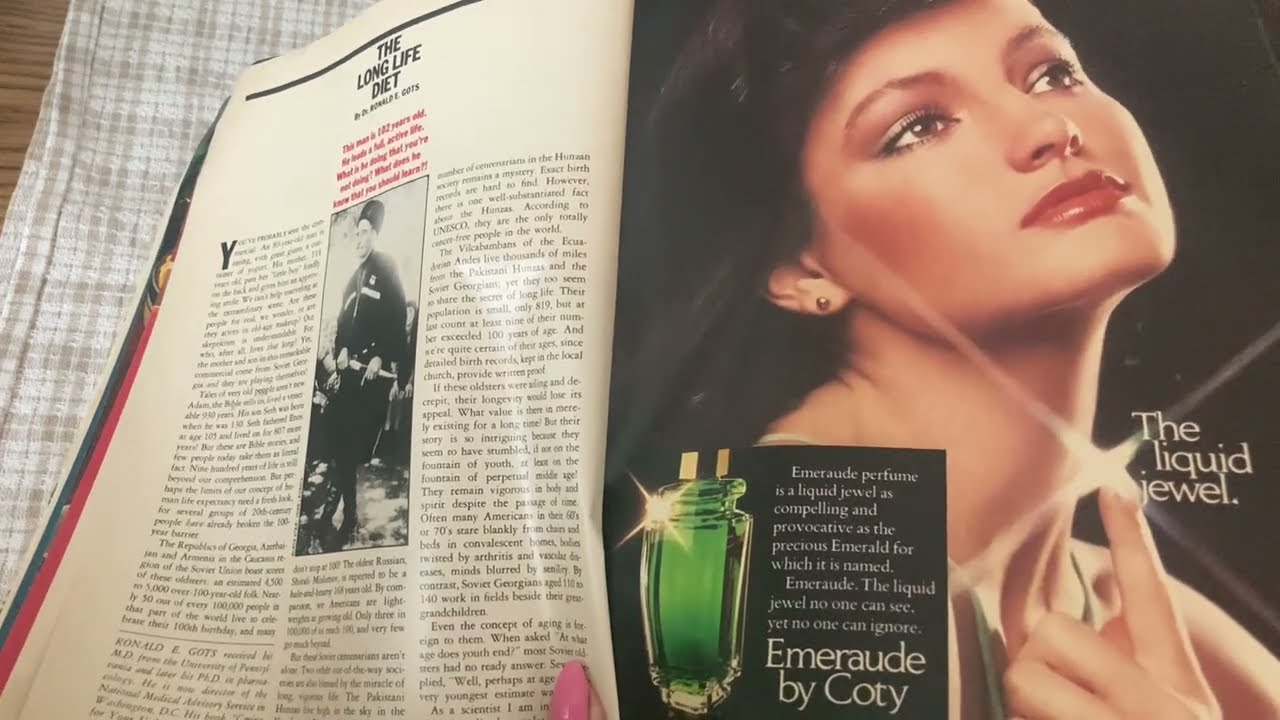 ASMR  Vintage 1977 Family Circle Magazine Flip Through