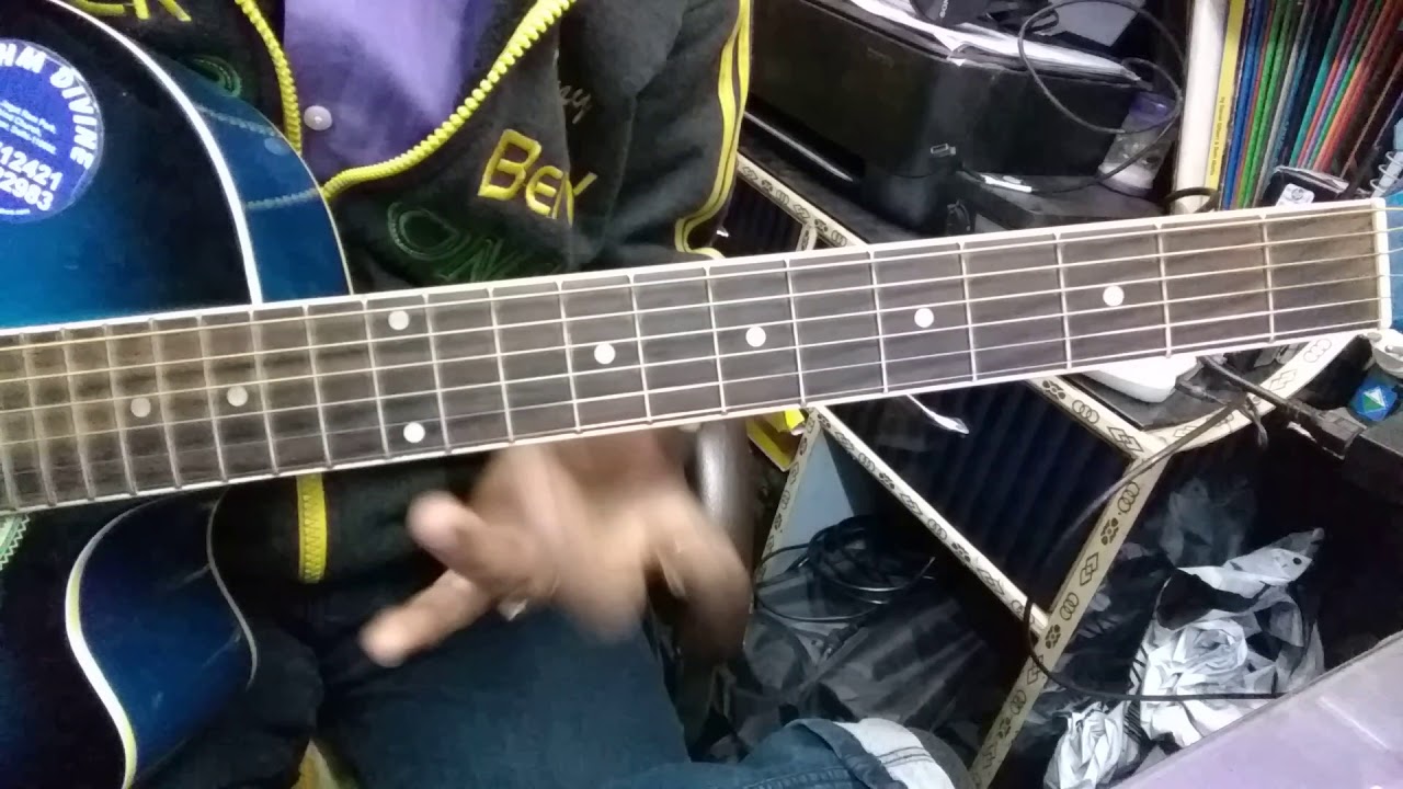 Easy Beginner Scale Exercise Guitar !! Hammer on / Pull Off .