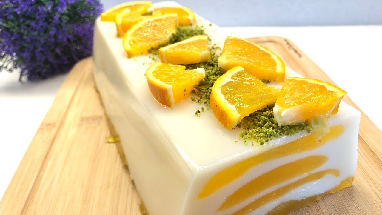 Молочно-апельсиновый десерт! 😋 ЭТОТ ПРОСТОЙ РЕЦЕПТ ПРИЯТНО ВАС УДИВИТ 🧡