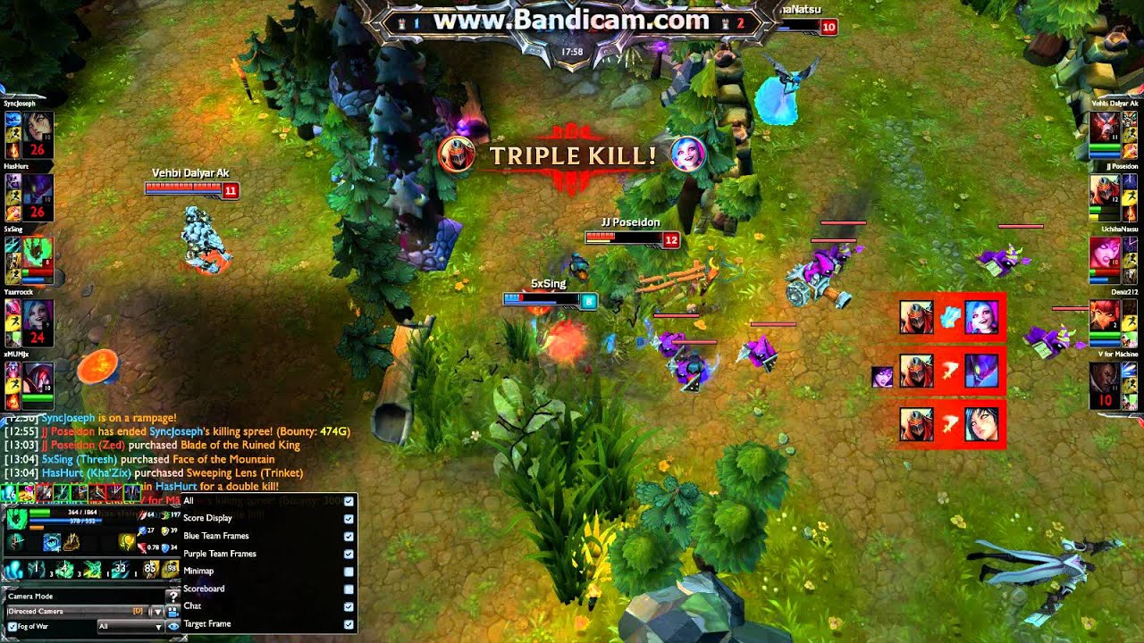 League Of Legends Zed Pentakill JJ Poseidon