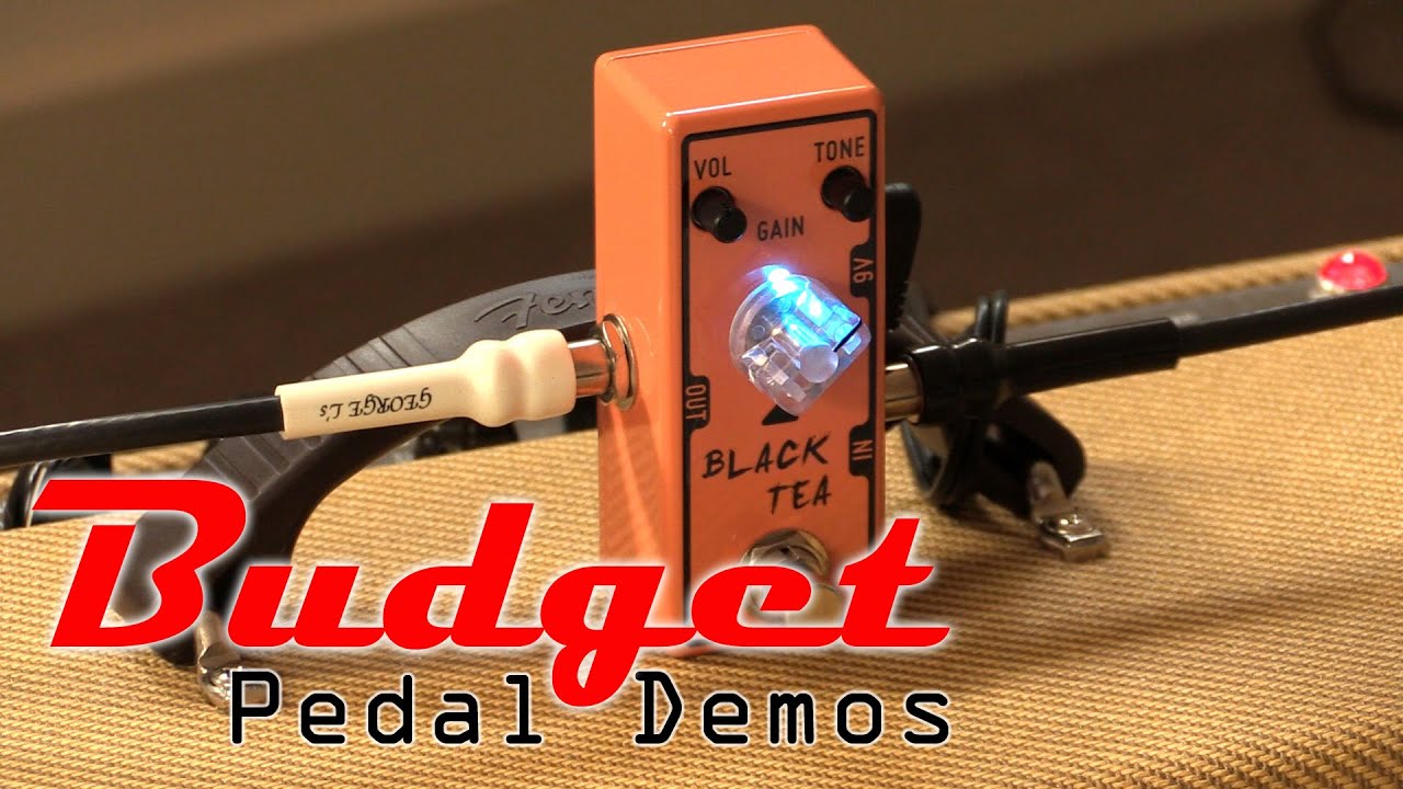 Tone City Black Tea Overdrive/Distortion Pedal