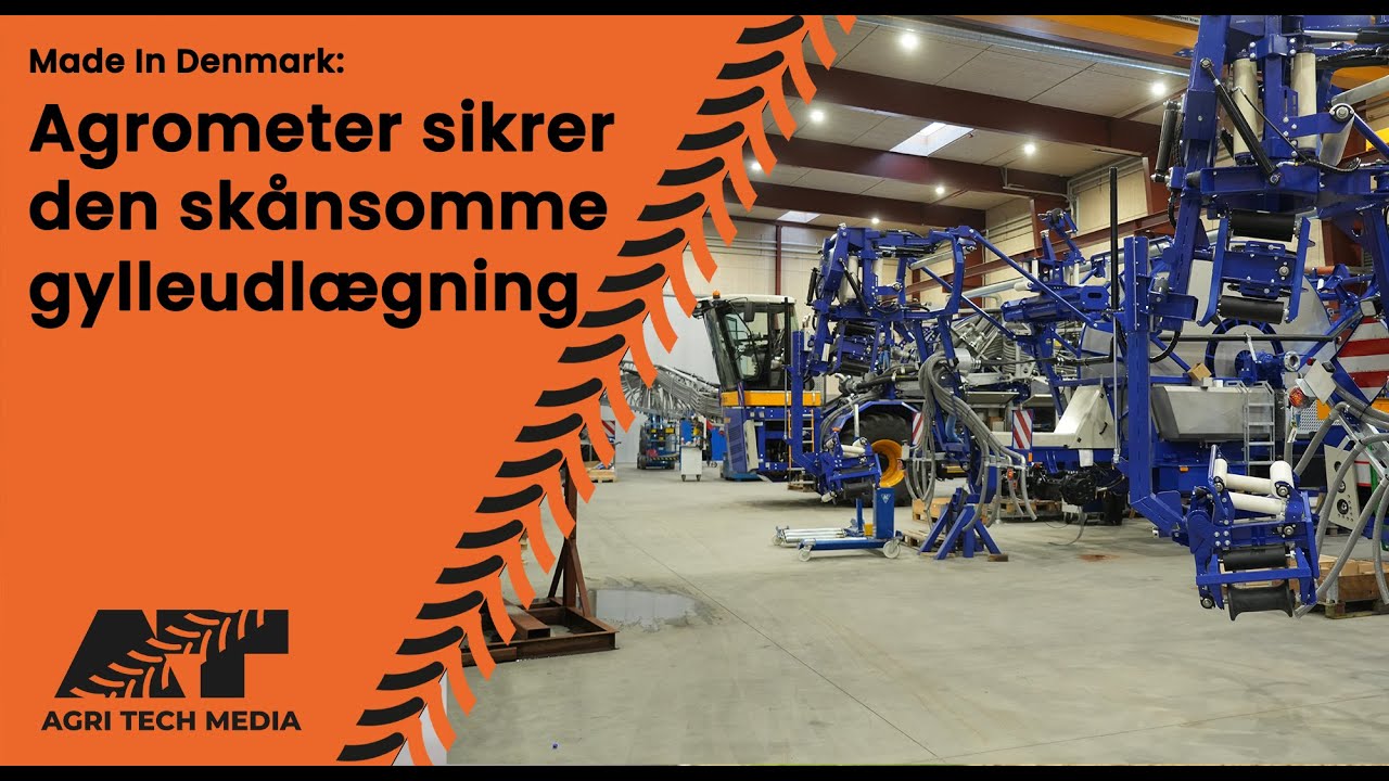 🇩🇰 Made In Denmark: Agrometer sikrer den skånsomme gylleudlægning