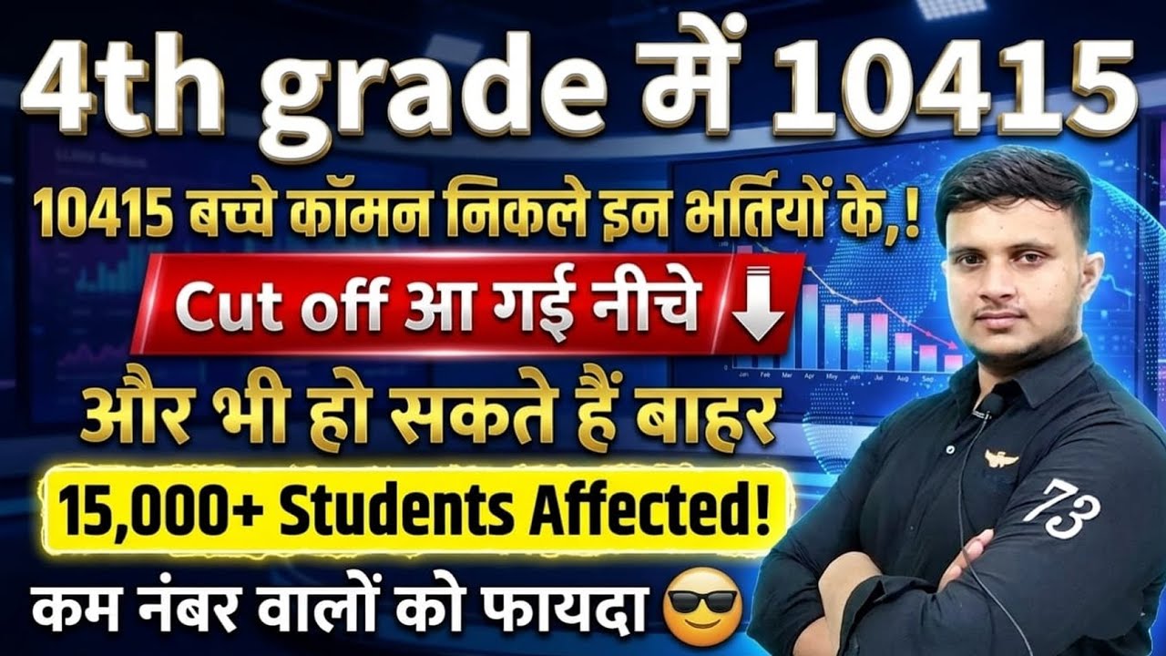 Rajasthan 4th grade update | fourth grade latest update | chaturth kshreni common students | 4th Dv