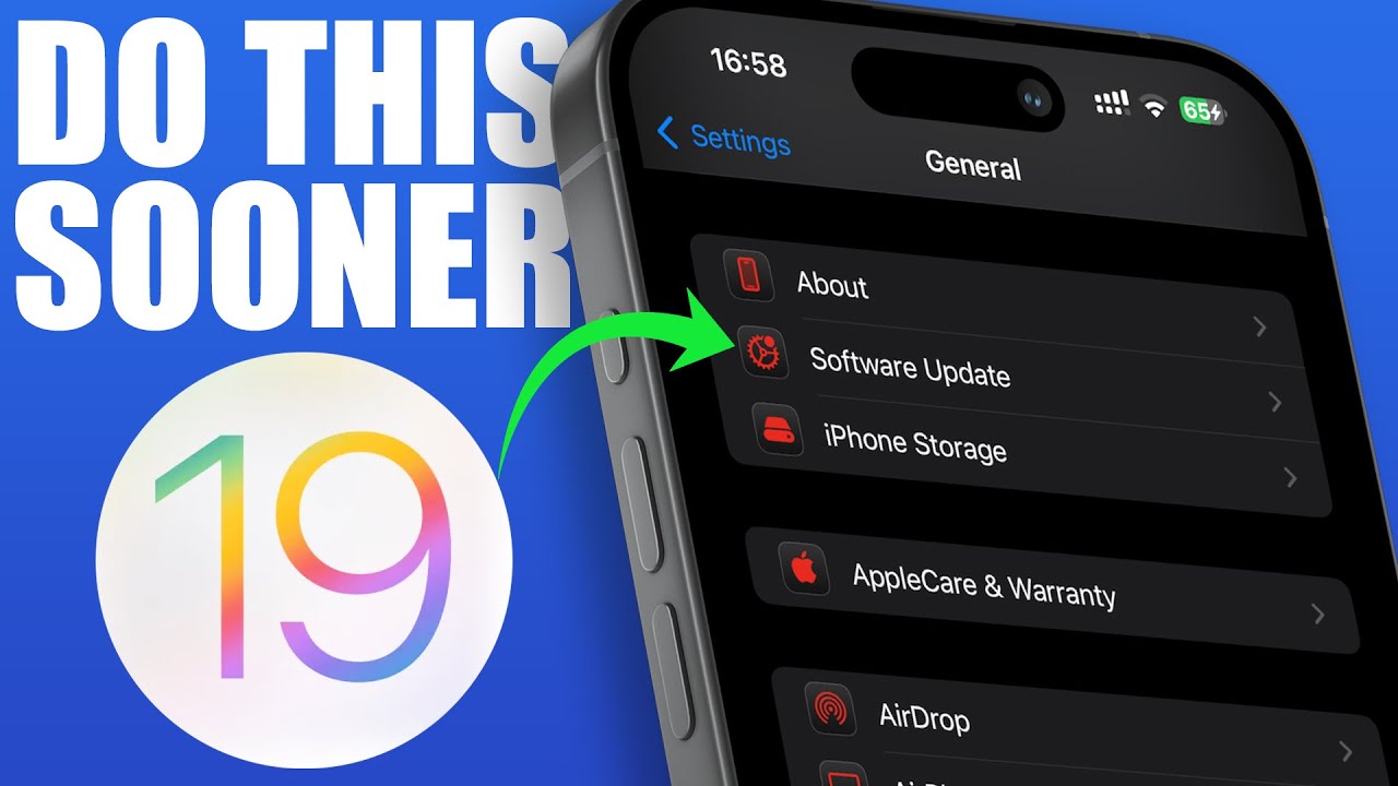 Prepare Your iPhone to UPDATE to iOS 19 Beta !