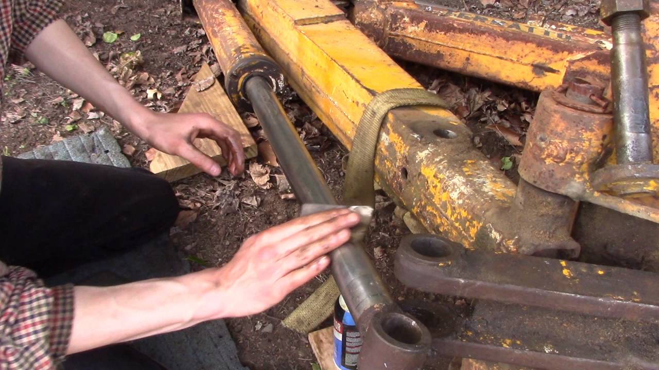 Ford-A-Hoe, часть 7 — Ремонт поврежденного штока гидроцилиндра