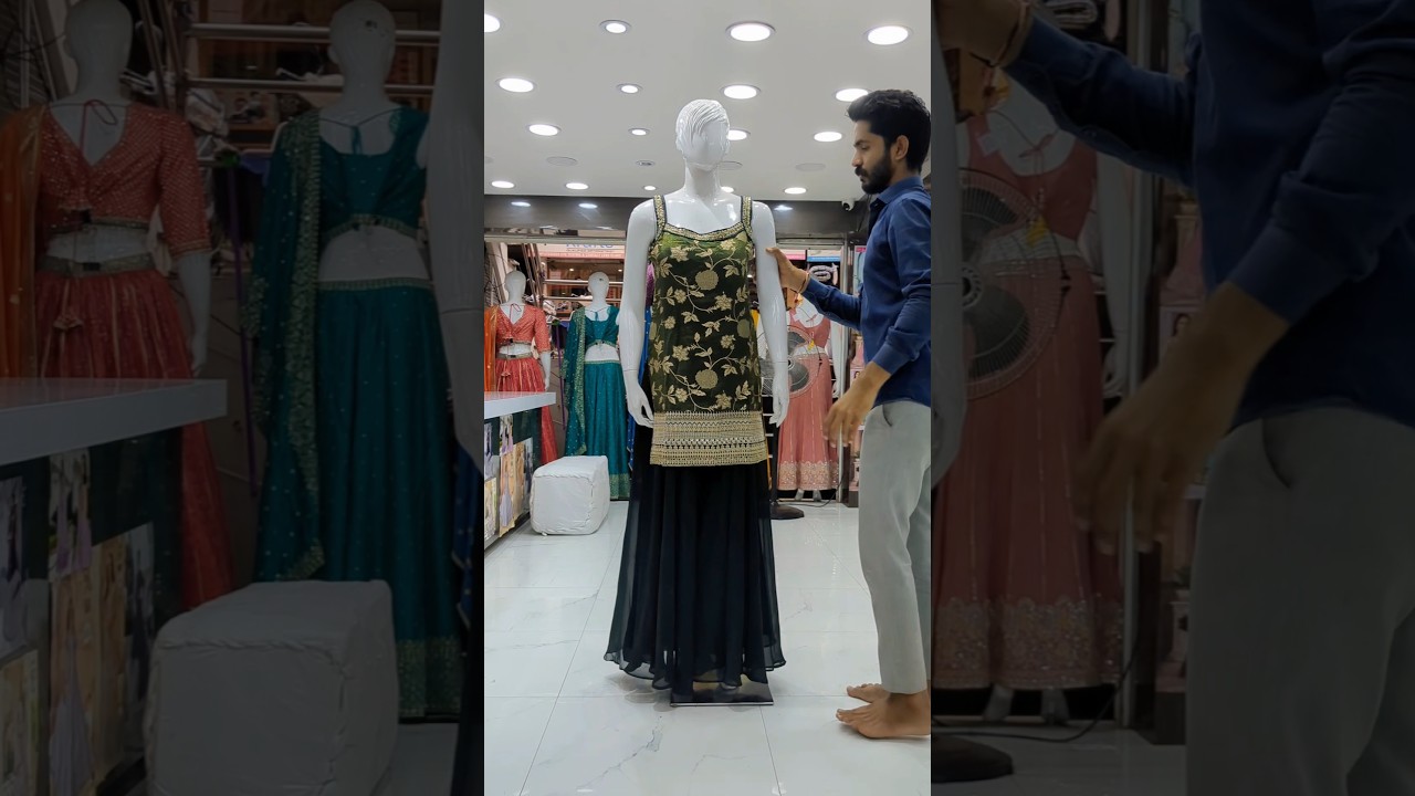Stylish green Sharara Suit for Wedding & Party | Designer Ethnic Wear Look 2025