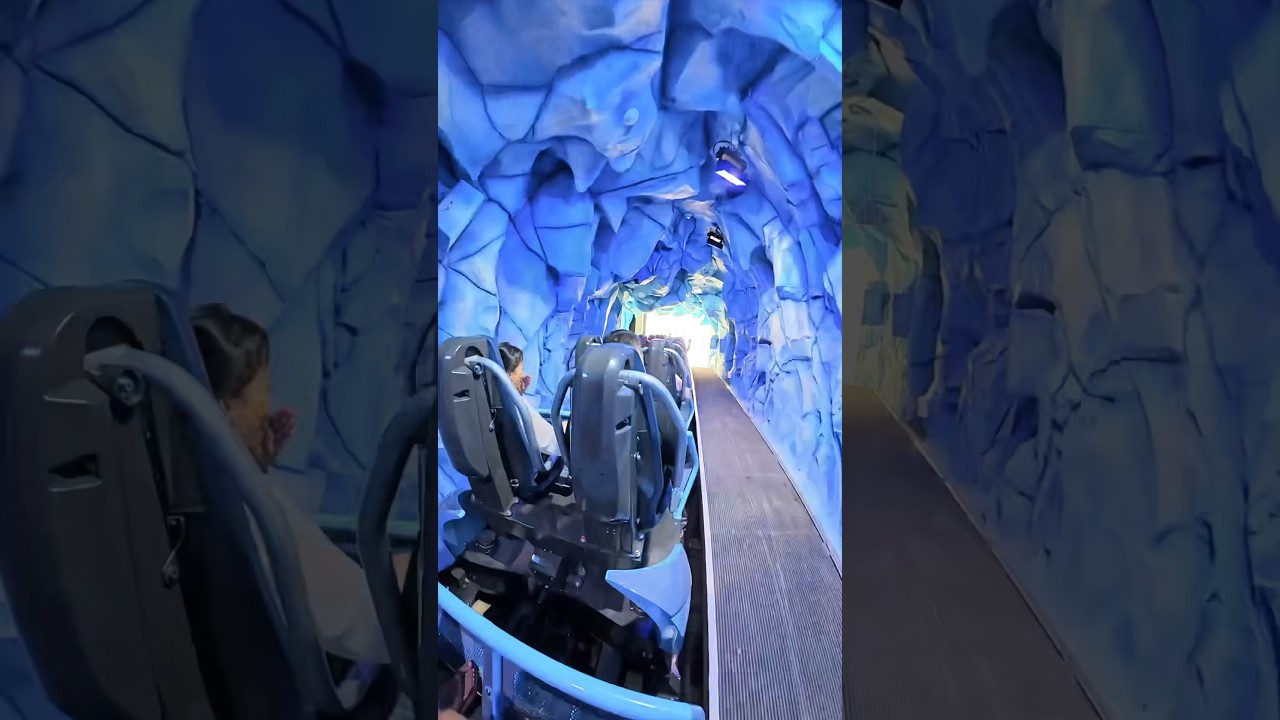 Seaworld&rsquo;s NEW Antarctica Roller Coaster POV