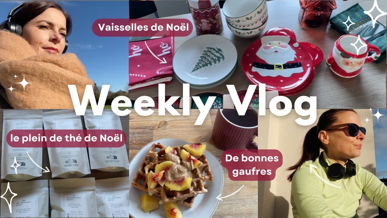 WEEKLY VLOG⎟Ça commence à sentir Noël