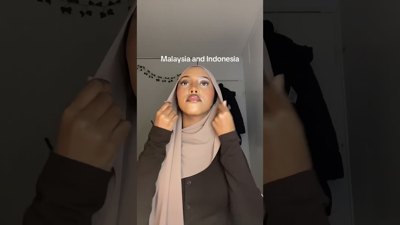 Как носят хиджаб в разных странах🌍🧕