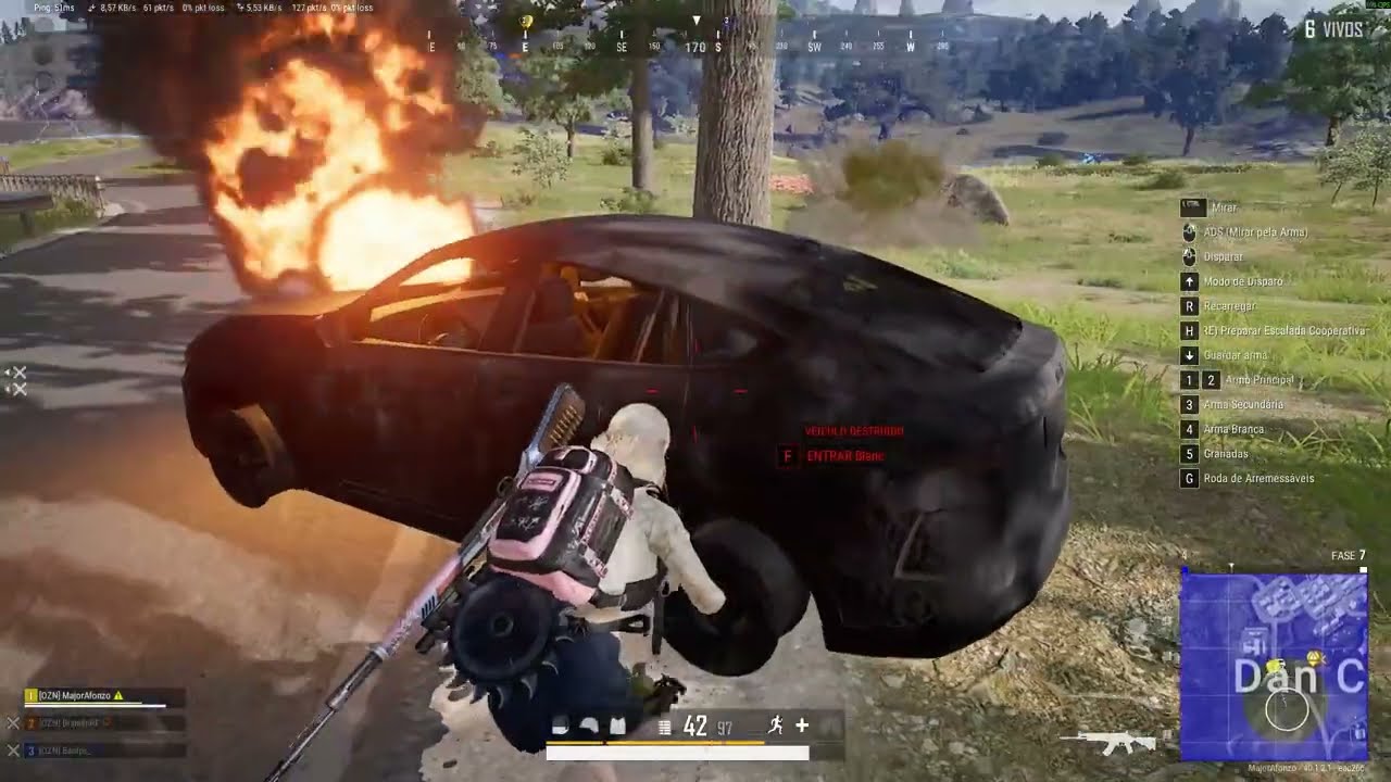 3 Vitorias Seguidas PUBG TPP Squad - OZN