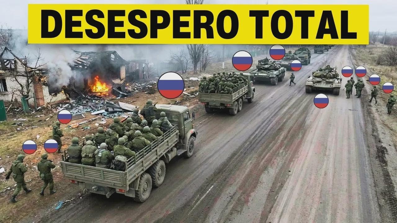 ¡Desatan a la bestia! Ucrania avanza por 2 frentes y los rusos huyen desesperados