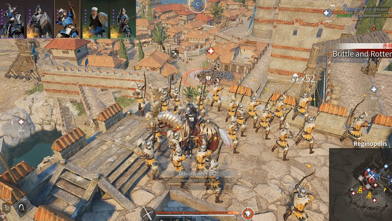 Conqueror's Blade - Siege Battle Gameplay #2485 (No Commentary)